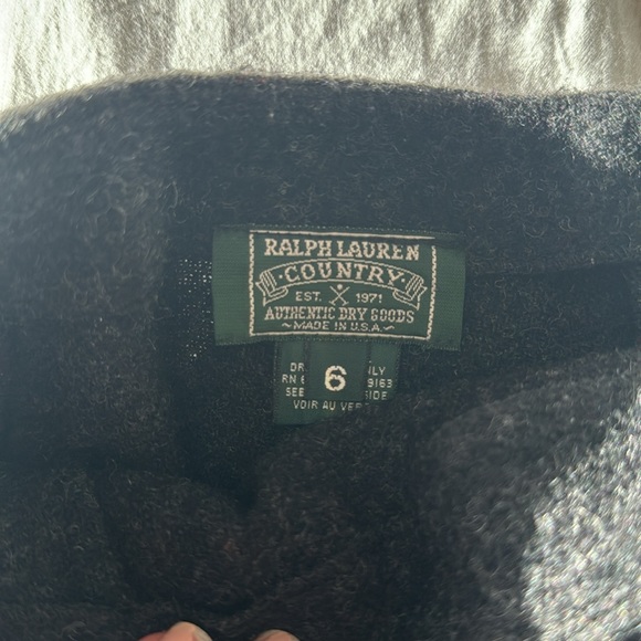 Vintage Ralph Lauren Wool Skirt - Picture 3 of 3